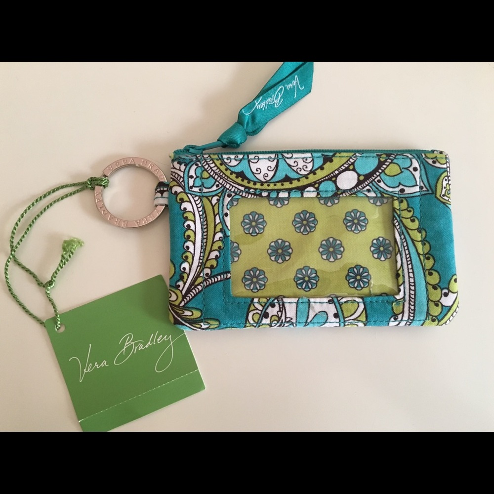 NWT Vera Bradley Zip ID Case